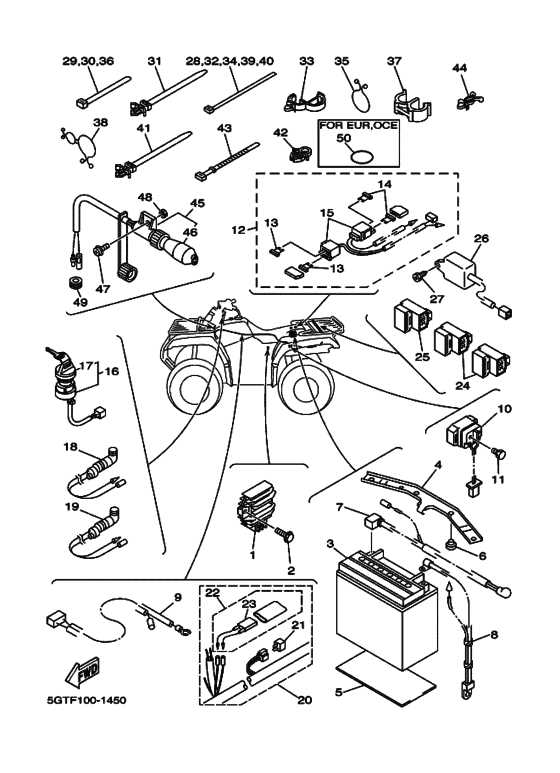 Exploring The Detailed Parts Diagram Of The Yamaha Grizzly