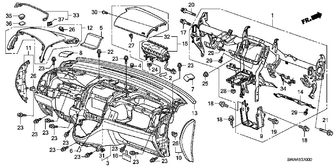 Honda Crv Parts Breakdown