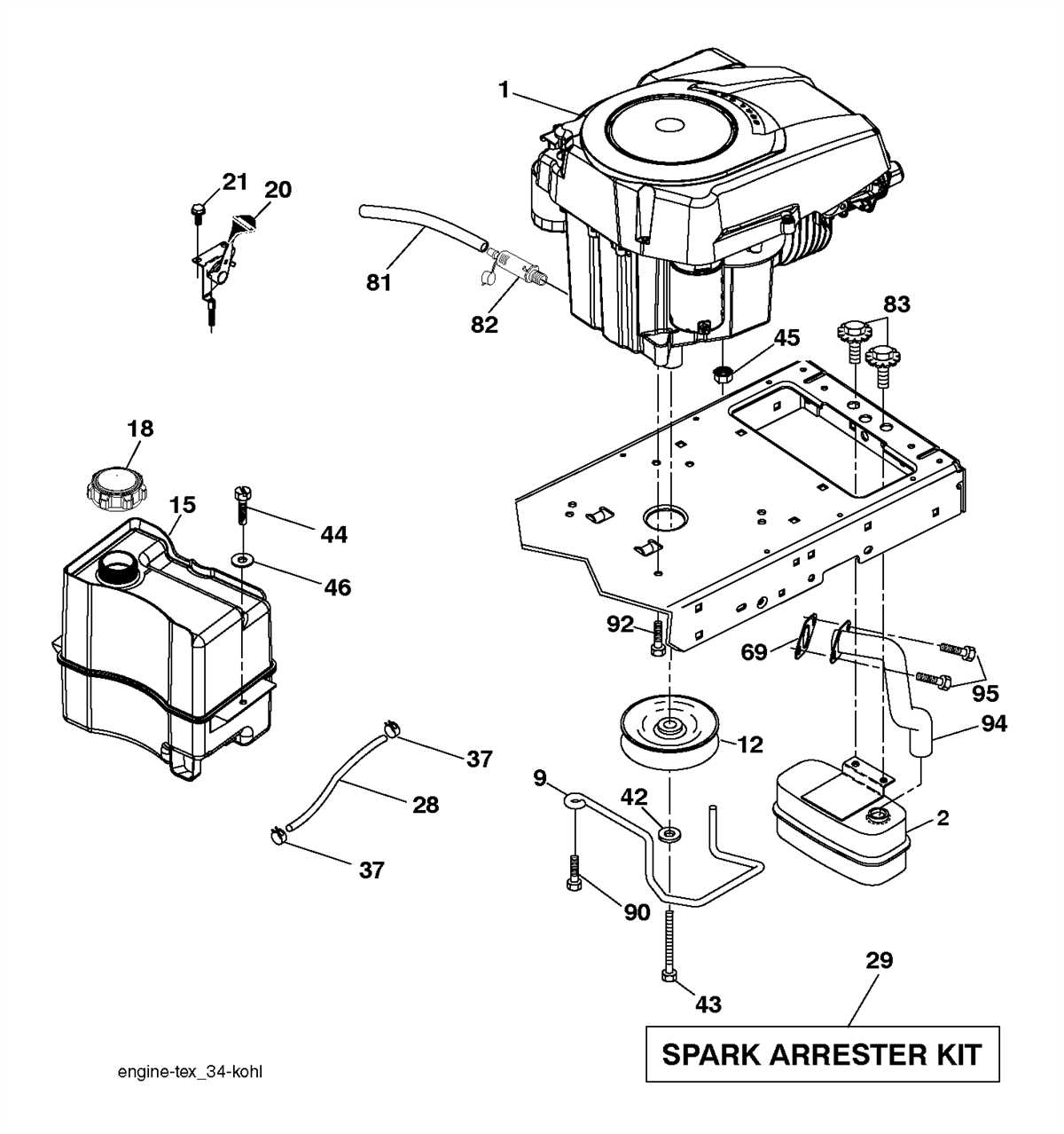 Husqvarna YTH2348 Electrical Schematic